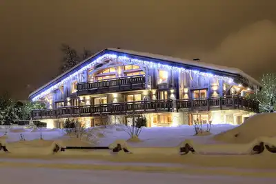 Image de Luxueux appartement de 180m² avec espace détente privatif aux pieds des pistes