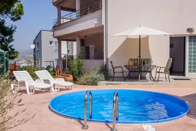 Image de Nostalgija- apartment with private pool