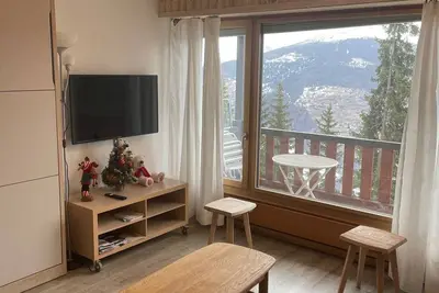 Sympathique studio à louer aux Collons