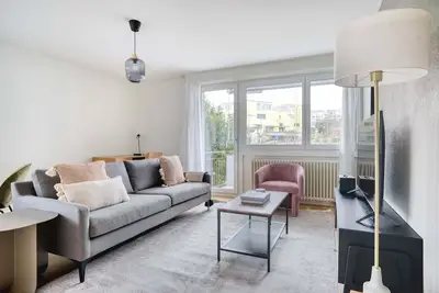 Bright Altstetten 3 Room w/ Storage & W/D, nr Local Market, by Blueground