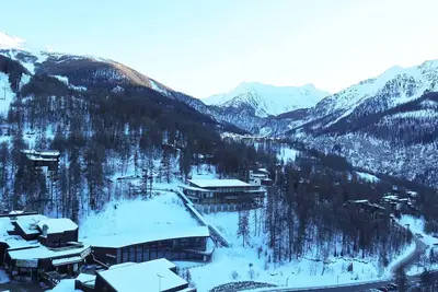 Image de Grand studio rénové pour 4 personnes au centre de la station avec accès direct aux pistes