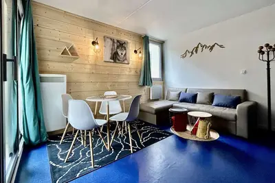 Image de Studio cosy au pied des pistes avec balcon et parking – La Salle-les-Alpes