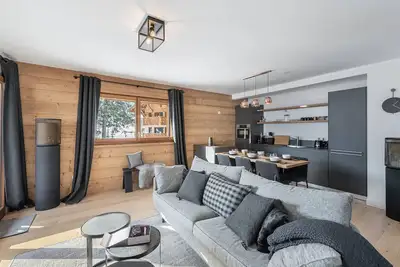 Image de Neuf 3p avec parking et services inclus à Megève