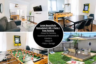 Image de Sleeps 10 - Heart of Logan Square 3br + Garage & Patio