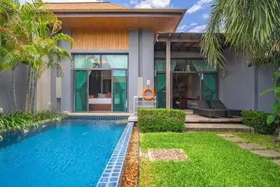 Image de Onyx2-Vw1: 2 Bedrooms Pool Villa-Onyx Naiharn-Full Kitchen