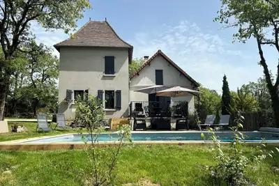 Image de Maison de campagne vue sur le Village de Martel