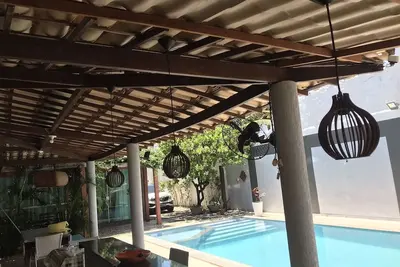 Image de Cozy house on Atalaia Nova beach with a pool and a gourmet area.