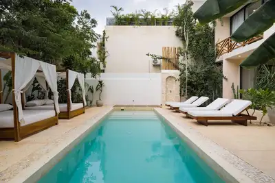 Image de Paradise in Tulum 24/7 Security, In aldea Zama, private pool