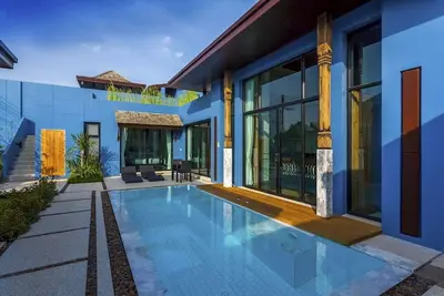 Image de Wings3-Vw1: 3 Bedrooms Pool Villa-Wings Layan-Full Kitchen