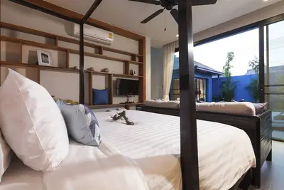 Image de Wings3-Vw2: 3 Bedrooms Pool villa-Wings Layan-Full Kitchen