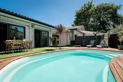 Image de Maison de vacances Biscarrosse pour 1 - 4 personnes avec 2 chambres à coucher - Maison de vacances