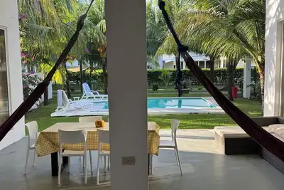 Image de Amplia Villa, ideal para relajarse, caminar por  jardines y disfrutar del mar.