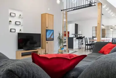 Image de Modern 3-room loft Eslohe Hennesee 5 min