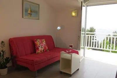 Image de Appartement dans Orebić avec vue mer, Balcon, Climatisation, Wifi (4202-2)