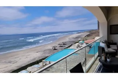 New Rosarito Mx Beachfront Gem w/ 24 hour security - 9 Min to town