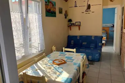 Image de Appartement à 80m² de la Mer avec Terrasse, Jardin et Parking - 4 pers, 35m²