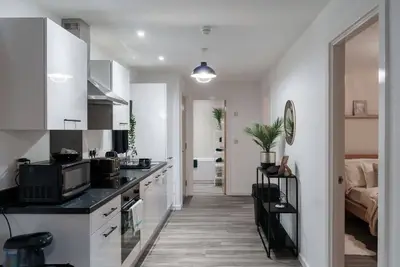 Image de Lovely 2 Bed Apartment in Manchester - Sleeps 4