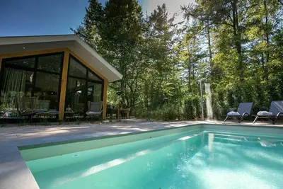 Image de Lodge de luxe avec piscine privée