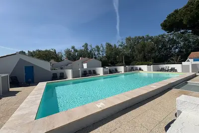 Image de Maisonnette studio mezzanine avec piscine chauffée, proche plage et commerces - St Jean de Monts