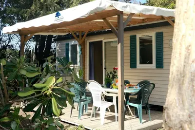 Image de Mobilhome «La Vague Joyeuse » *  Climatisé * Mobilhome 4 personnes