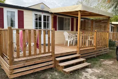 Image de *Mobilhome «   Candice » *Mobilhome 6 personnes *3 Chambres * Climatisé *