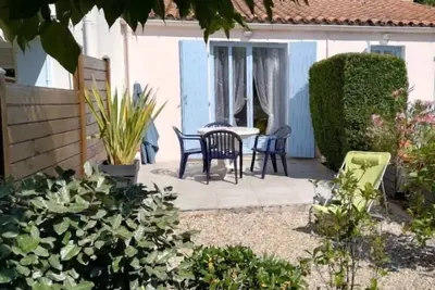 Image de Maison plain-pied, plage à 300m, terrasse fermée sans vis-à-vis, parking privé