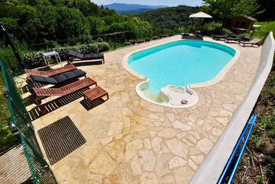 Image de La Chataigne - stylish, family friendly gite with heated pool, playground and terraces
