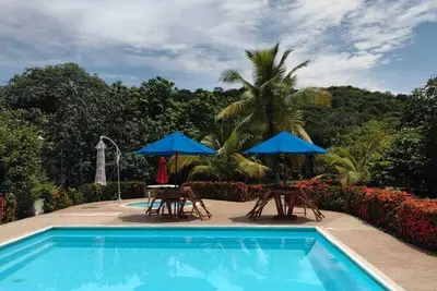 private farm with pool and yacussi two hours from bogota