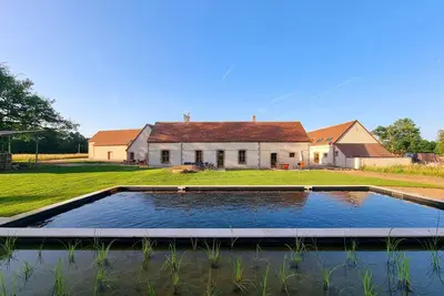 Image de Gîte 6 personnes avec piscine en Sologne