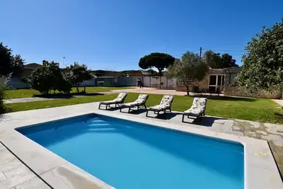 Villa rustique et intime  avec piscine privée à Chiclana de la Frontera, Andalousie, Espagne pour 10 personnes