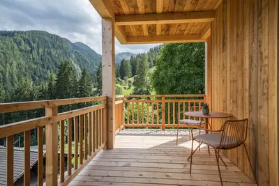Image de Appartement \"Mucher Veit\" avec vue sur les montagnes, jardin partagé et Wi-Fi.