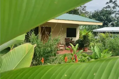 Image de Agua Azul Farm. A/C WiFi, 2 beds, river, gardens, parking, security, comfort.