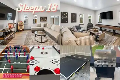 Image de Downtown Duplex | Game Room | Mountain Music