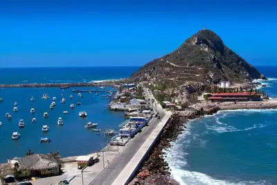 Depa en la marina con alberca
