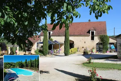 Image de Au coeur du Périgord Noir, très jolie suite avec piscine chauffée