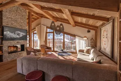 Image de Sublime chalet avec sauna et animaux admis à Courchevel