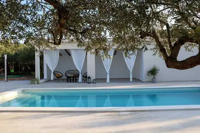 Image de Dalmatian stone house with swimming pool