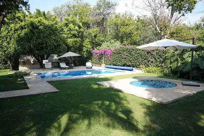 Image de El Zapote House: With orchard and pool in Malinalco