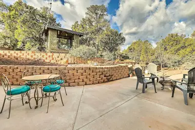 Gazebo & Fire Pit: Pet-Friendly Payson Home!