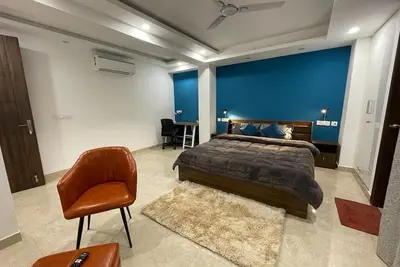 Image de Cozy Apartment 5min walk to the best hangout places in Gurgaon. feel like home.