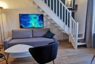 Image de ☀️Le Nid des \"Gratteciels\"☀️ Joli duplex ensoleillé au cœur de la ville A/C&4k