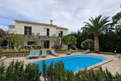 Image de Villa climatisée avec piscine et jardin, à deux pas de la plage, Cavalaire-sur-Mer