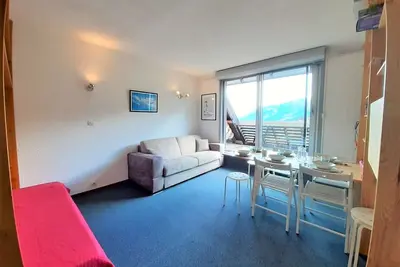 Image de Studio Cabine 6 Pers. avec Tv, Lave-Vaisselle et Casier Ă Ski - Aragnouet