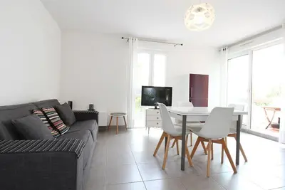 Image de Appartement T2 avec Terrasse, proche Thermes, garage et Wifi - Balaruc-les-Bains