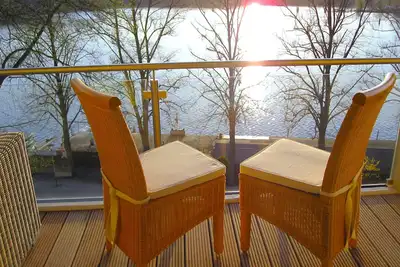 Image de Luxury apartment Schilfgrün 80 sqm at the Berliner See - canoes free - sauna - garden