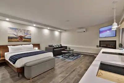 Image de There Will Be Snow w/ Kitchenette, WiFi, Tv, Fireplace. Close to Resort on the Shuttle Route