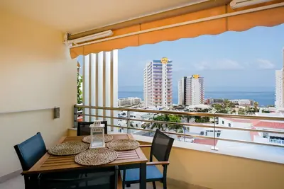 422 Bel appartement calme avec vue sur la mer, wifi