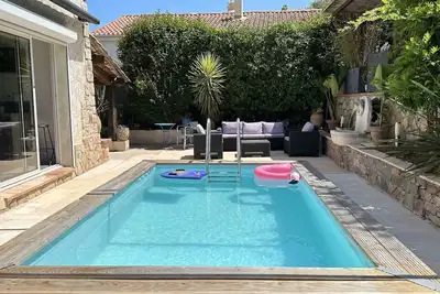 Image de Villa 4ch près centre-ville et plages, climatisée, piscine privée, terrasse