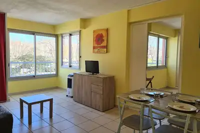 Image de Appartement lumineux 2 pièces, 4 couchages, proche commodités, Cap d'Agde