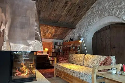 Image de Maison de vacances Cinuos-chel pour 1 - 8 personnes avec 4 chambres Ă coucher - Ferme